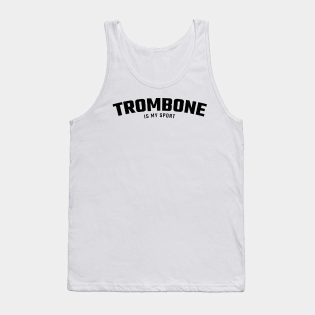 trombone Tank Top by Ojo Dewe